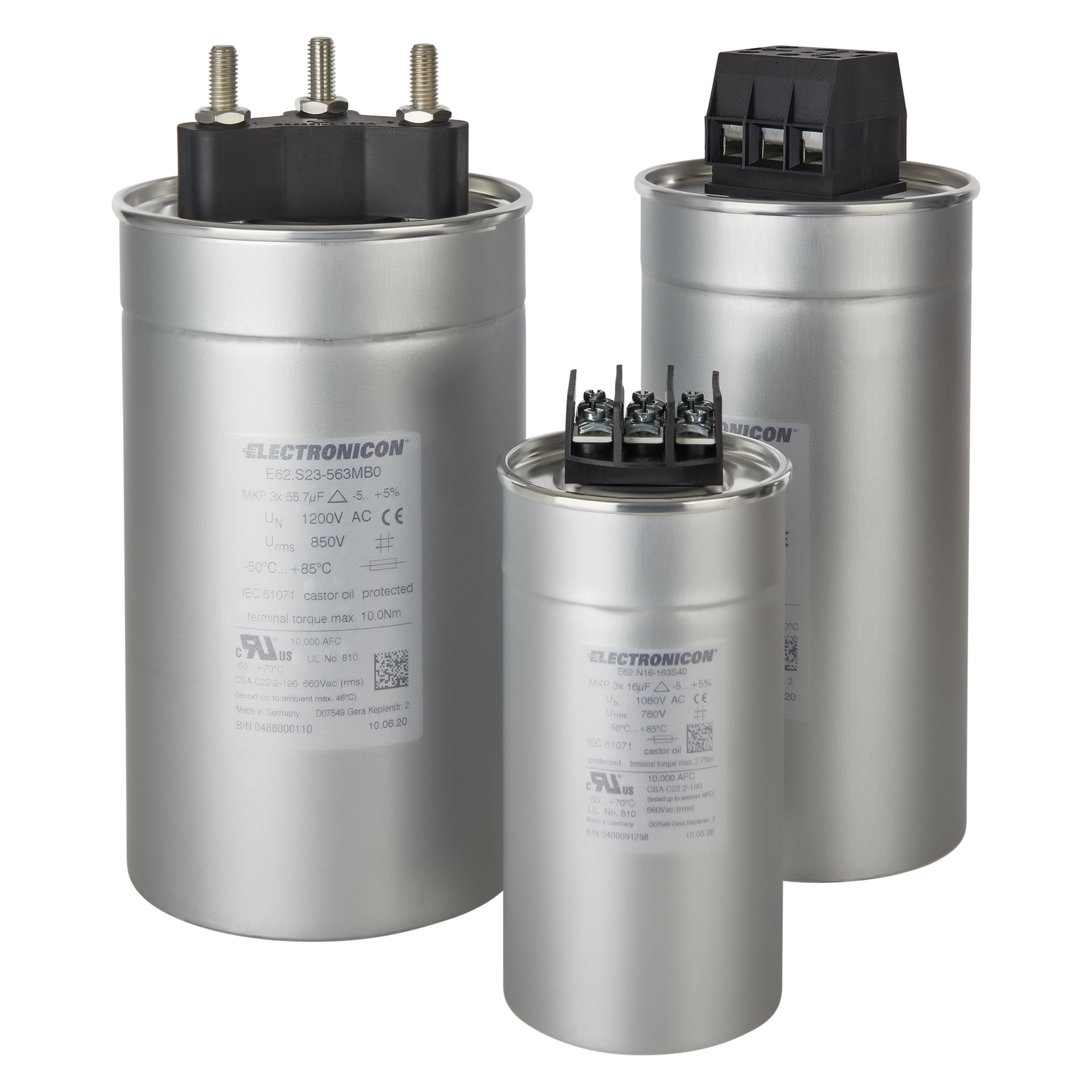 AC Power Capacitors - ELECTRONICON Kondensatoren GmbH